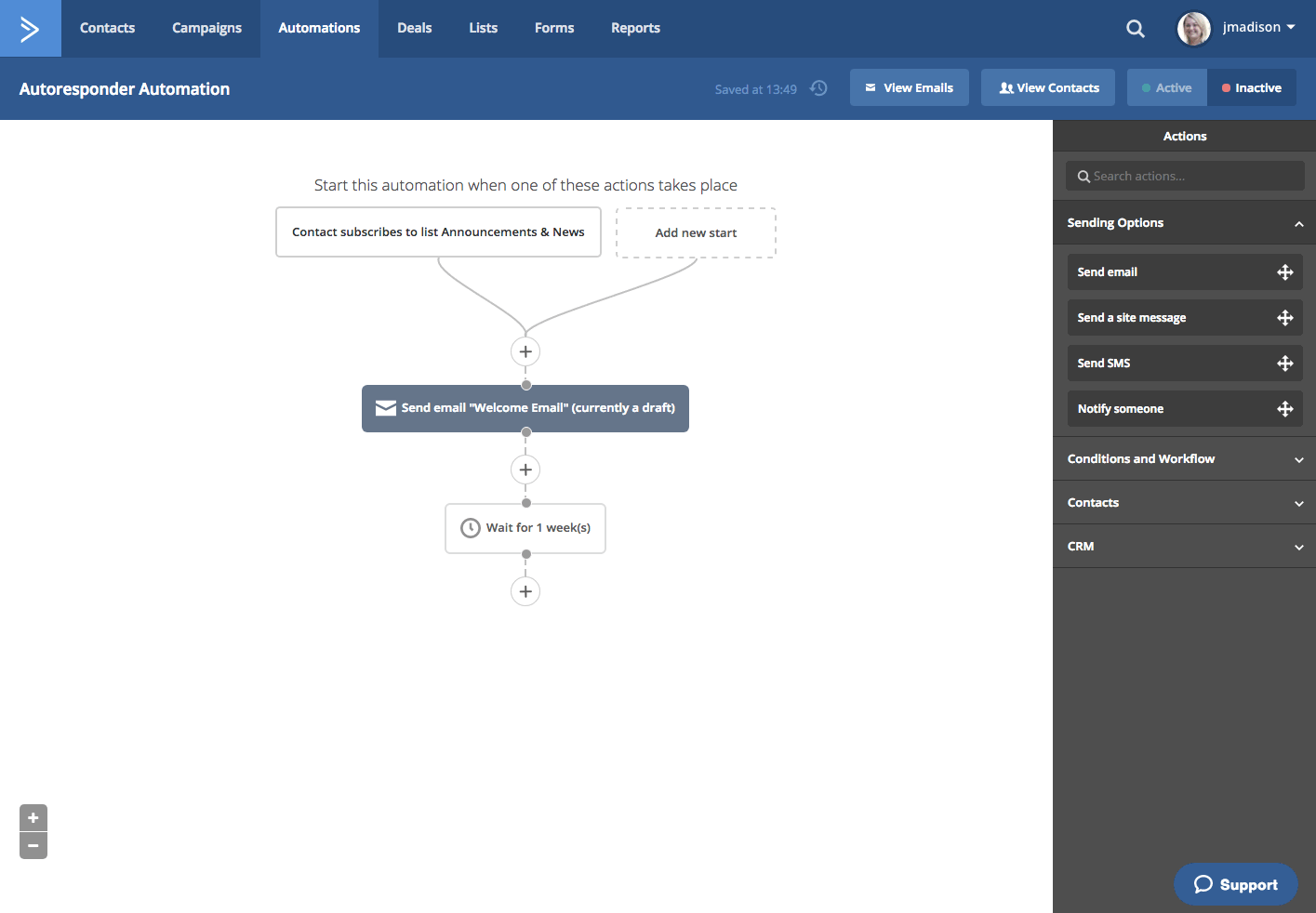 Utilising ActiveCampaign Automation for Scaling