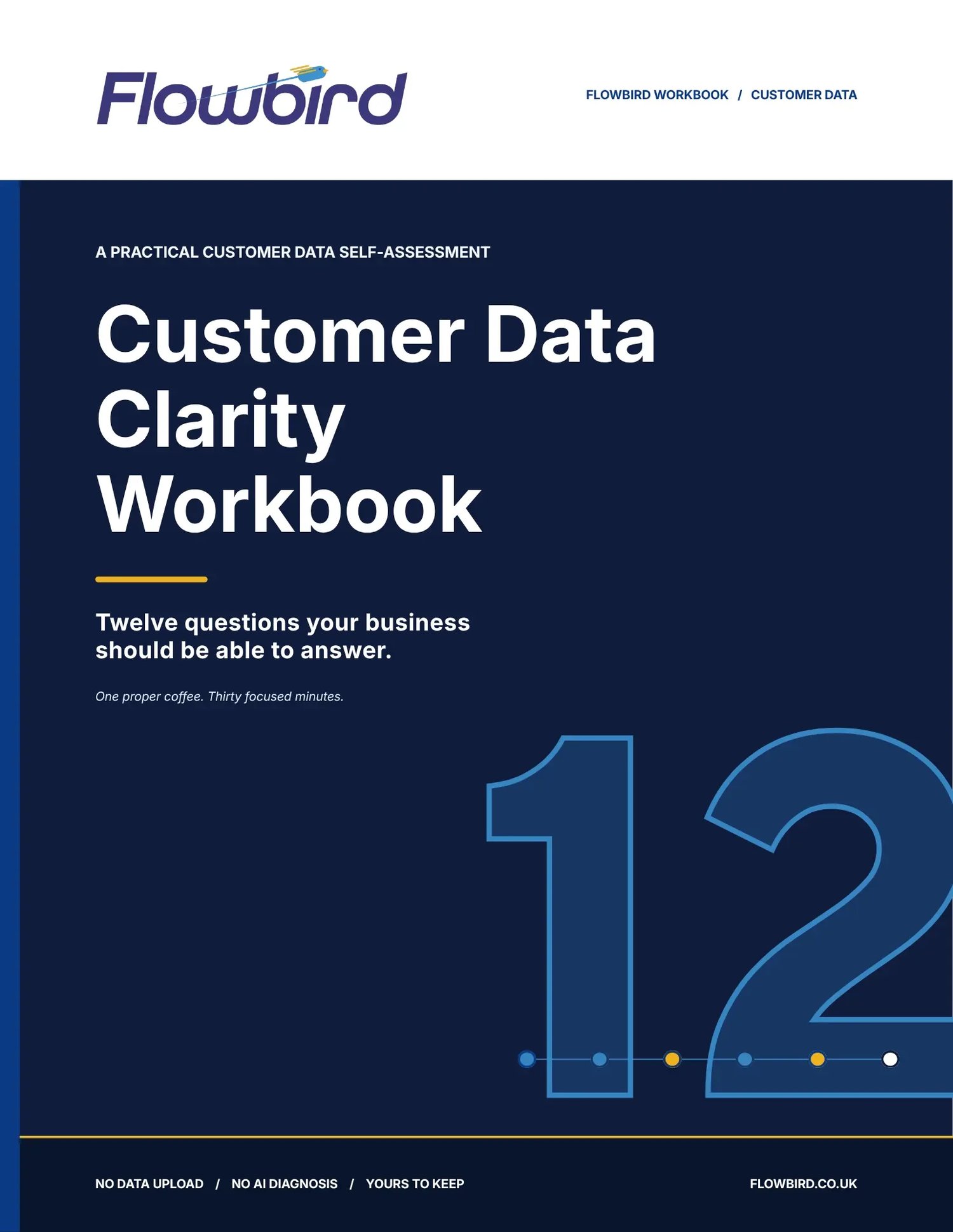 Customer Data Clarity Workbook cover