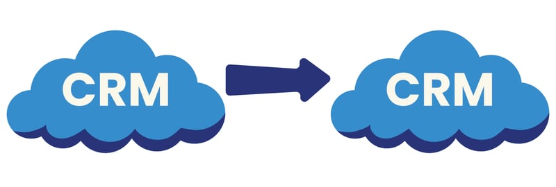 data migration illustration