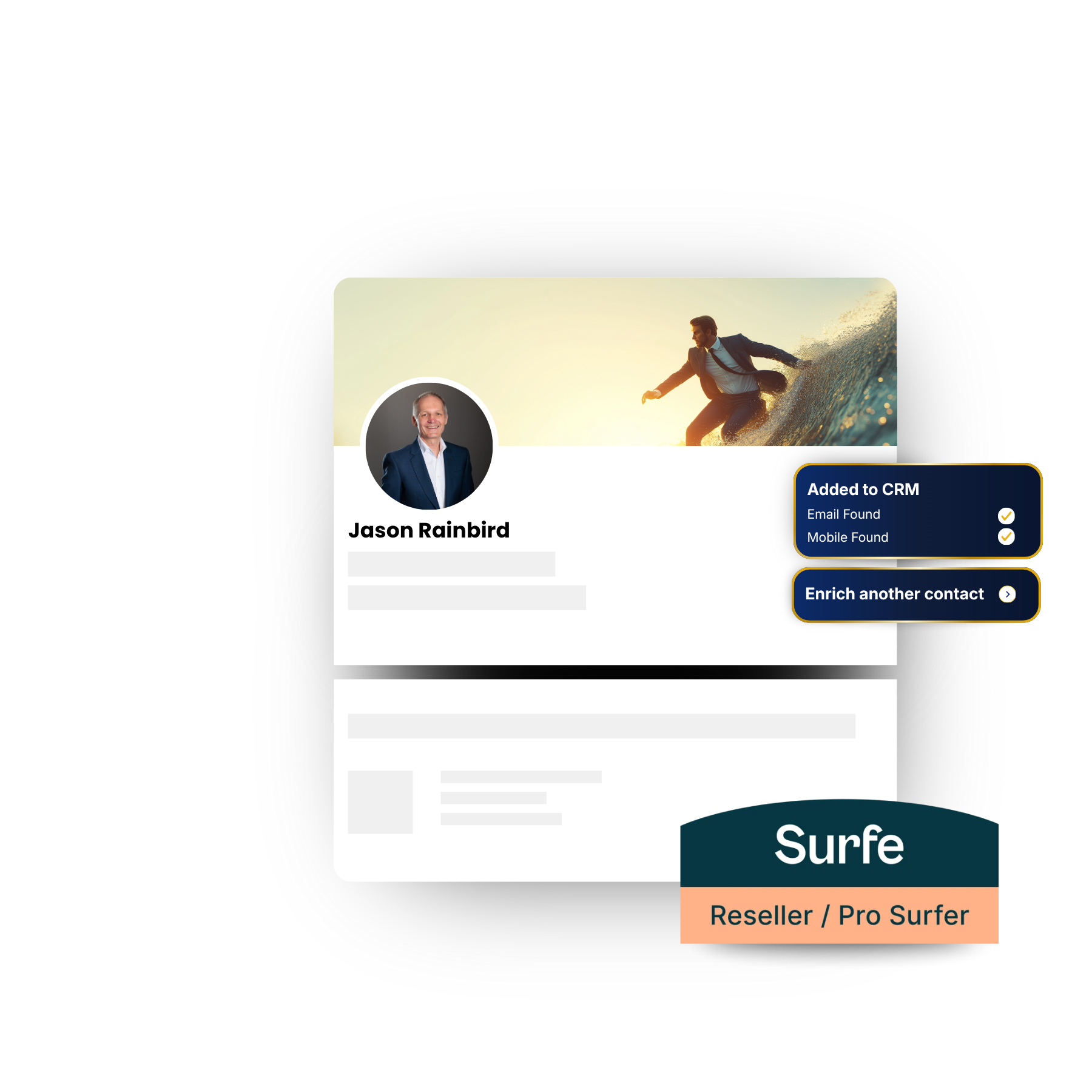 Flowbird Surfe LinkedIn to CRM integration partner