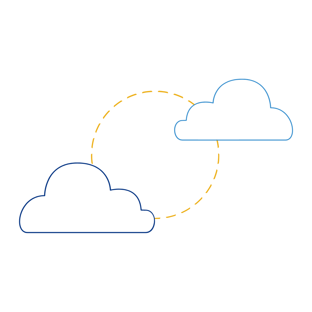 Illustration representing a connected revenue system across CRM, integrations, automation and clean data